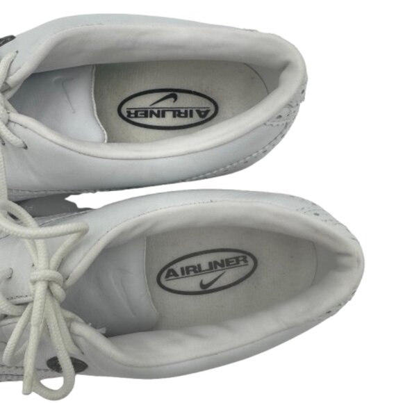 NIKE AIRLINER DRC WINGTIP WOMEN'S SIZE 8 WHITE GOLF SHOES - Picture 9 of 11